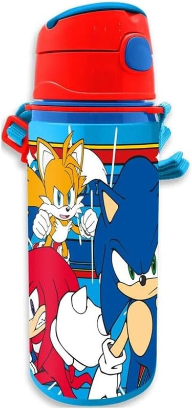 KIDS LICENSING Cantimplora aluminio Sonic The Hedgehog 600ml, Bunt